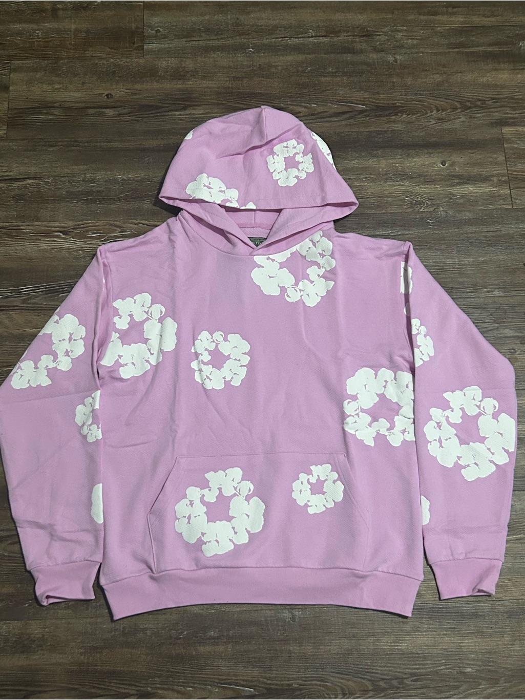 Denim Tear Pink Hoodie